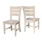 International Concepts Vista Ladderback Chairs, Set of 2, Ready to Finish C-57P - alternate 9